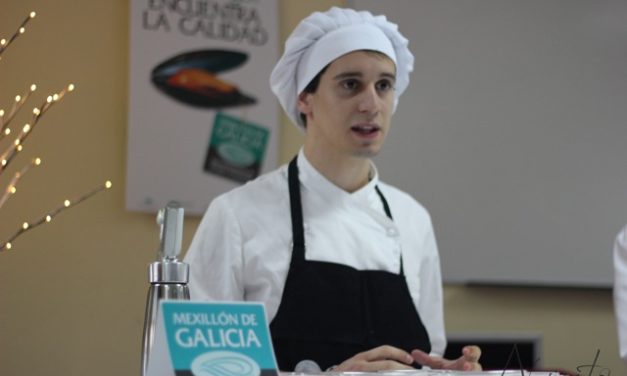 Showcooking con Mexillón de Galicia en el CIPF Carlos Oroza