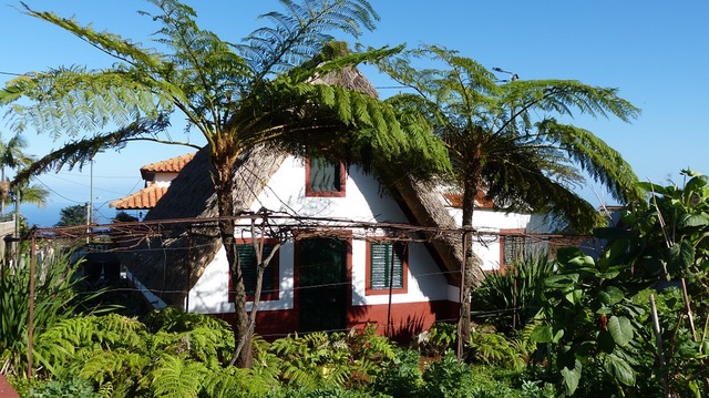 casas tipicas de Madeira en Portugal
