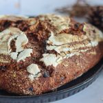Pan de licor café con Bodegas Marqués de Vizhoja y Panadería Bēkari